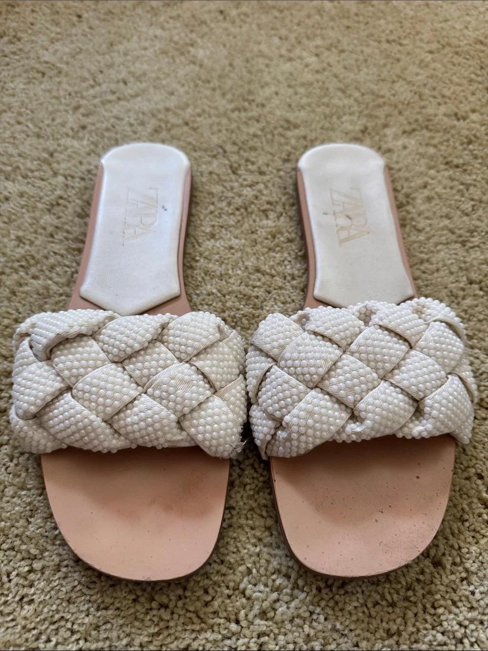 Zara Beaded Sandals - Picture 2 of 4